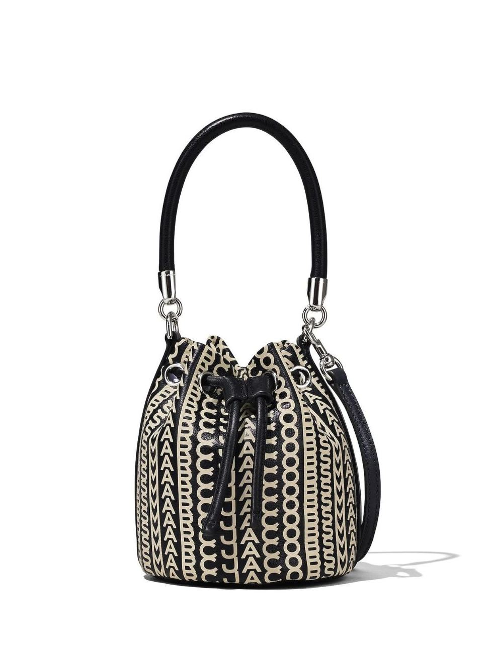 Cheap Marc Jacobs Leather Women bag Bucket Monogram Mini The 0716